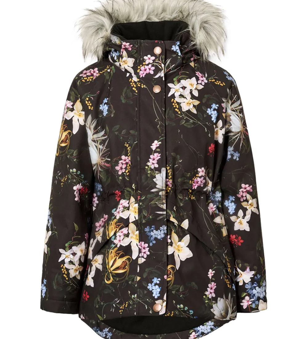 Molo Vinterjakker*Vinterjakke - Cathy Fur - Paisley Flowers