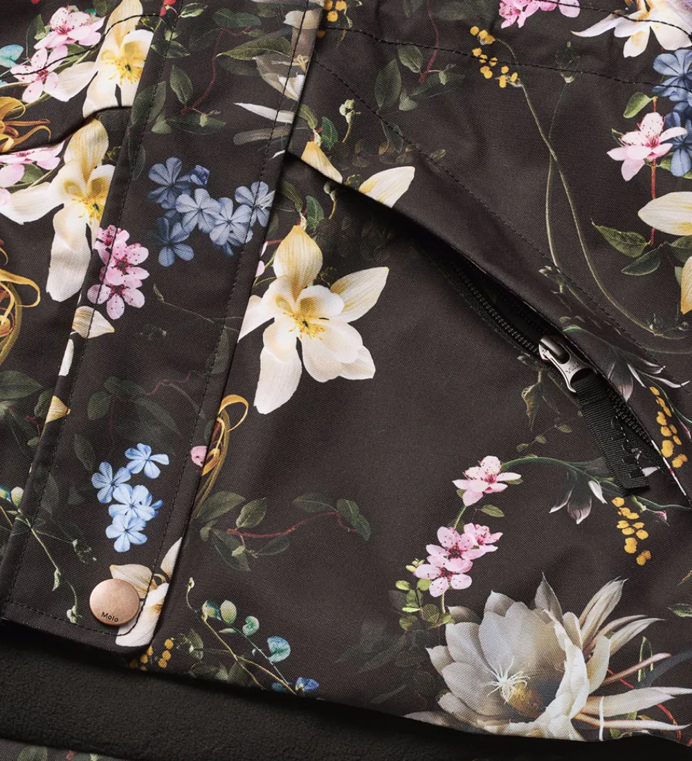 Molo Vinterjakker*Vinterjakke - Cathy Fur - Paisley Flowers
