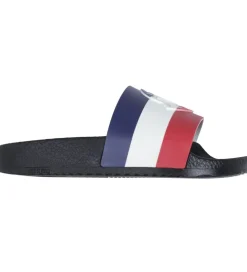 Moncler Badesandaler*Badesandaler - Petit Basile - Sort m. Logo