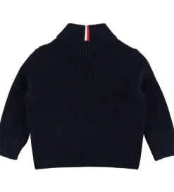 Moncler Termotøj*Cardigan - Uld/Dun - Navy