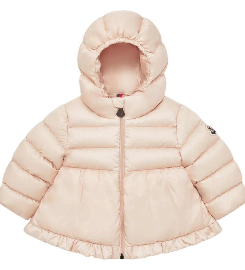 Overgangsjakker|Dunjakker Og Dynejakker-Moncler Dunjakke - Odile - Light Pink