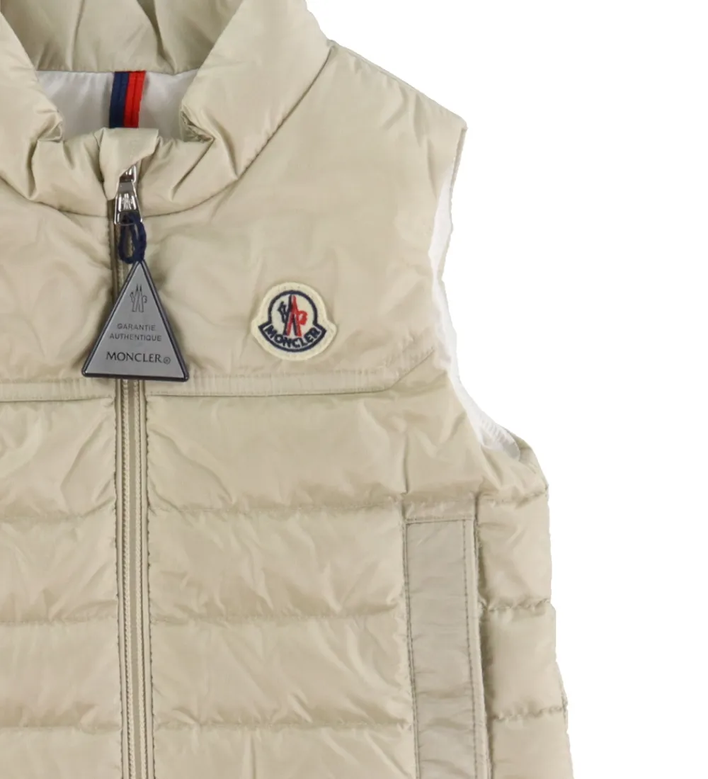 Veste|Dunveste Og Dyneveste-Moncler Dunvest - Camelien - Beige