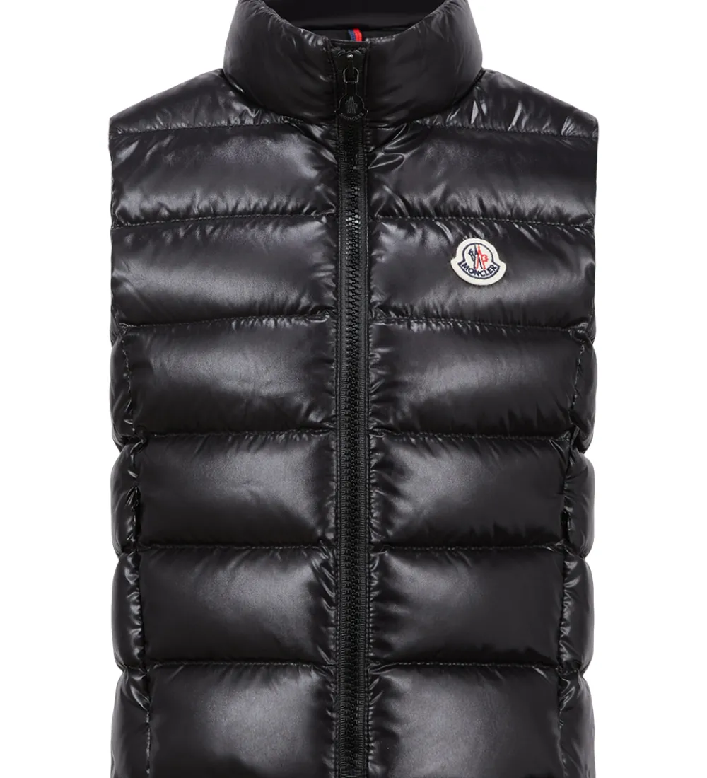 Veste|Dunveste Og Dyneveste-Moncler Dunvest - Ghany - Sort