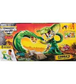 Biler, Tog Og Køretøjer-Monster Jam Bilbane - Mini Jams - Cobras Crazy Escape