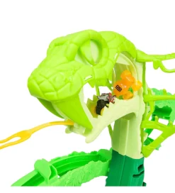 Biler, Tog Og Køretøjer-Monster Jam Bilbane - Mini Jams - Cobras Crazy Escape