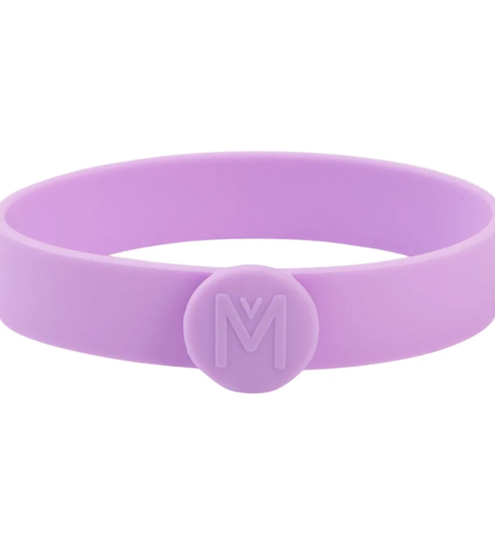 Skole|Madkasser-Montiico Bestikbånd - Silikone - Lilac