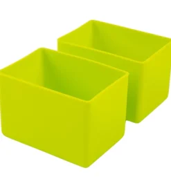 Montiico Madkasser*Indsatser - 2-pak - Bento Feast - Silikone - Matcha