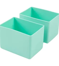 Montiico Madkasser*Indsatser - 2-pak - Bento Feast - Silikone - Marine