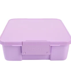Montiico Madkasser*Madkasse m. 3. rum - Bento Three - 1 l - Lilac