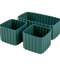 Montiico Skole|Madkasser*Silikoneforme - Bento Cups Mixed - 3 stk. - Pine