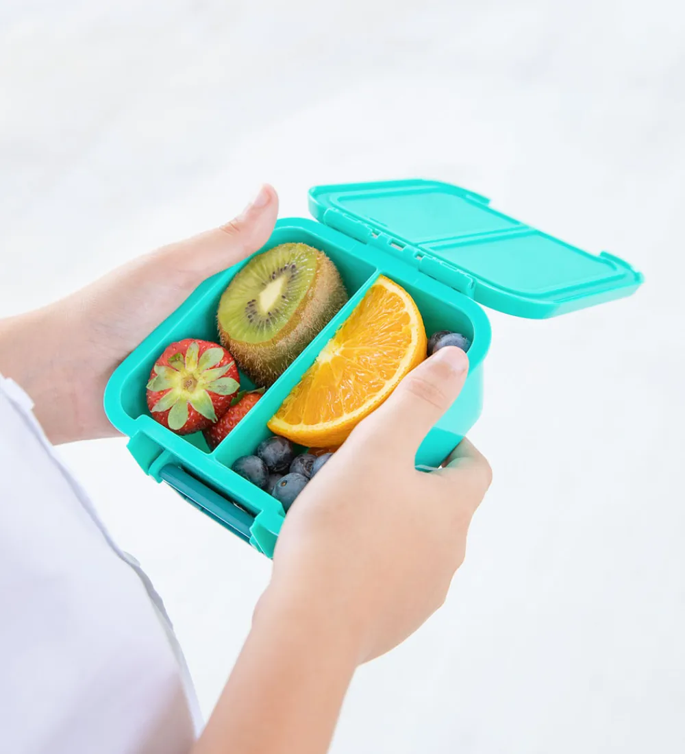 Montiico Skole|Madkasser*Snackboks m. 3 Rum - Bento Two - 500 ml - Mojito