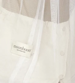 Moonboon Senge*Myggenet Til Slyngevugge - Hvid