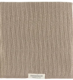 Moonboon Tæpper|Børneværelset*Tæppe - Strik - 100x80 cm - Earth