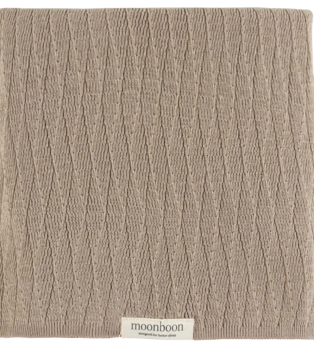 Moonboon Tæpper|Børneværelset*Tæppe - Strik - 100x80 cm - Earth