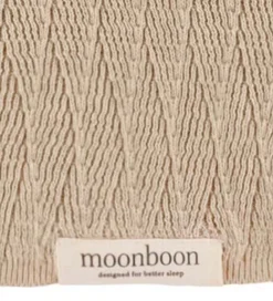 Tæpper|Børneværelset-Moonboon Tæppe - Strik - 100x80 cm - Rose Dloud