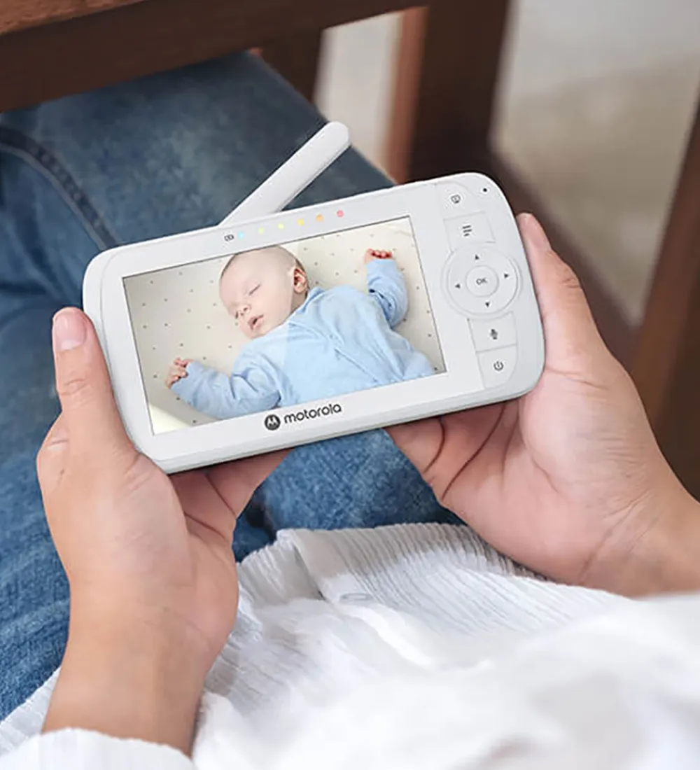 Babyalarmer-Motorola Babymonitor m. Video - VM35 - 5,0"
