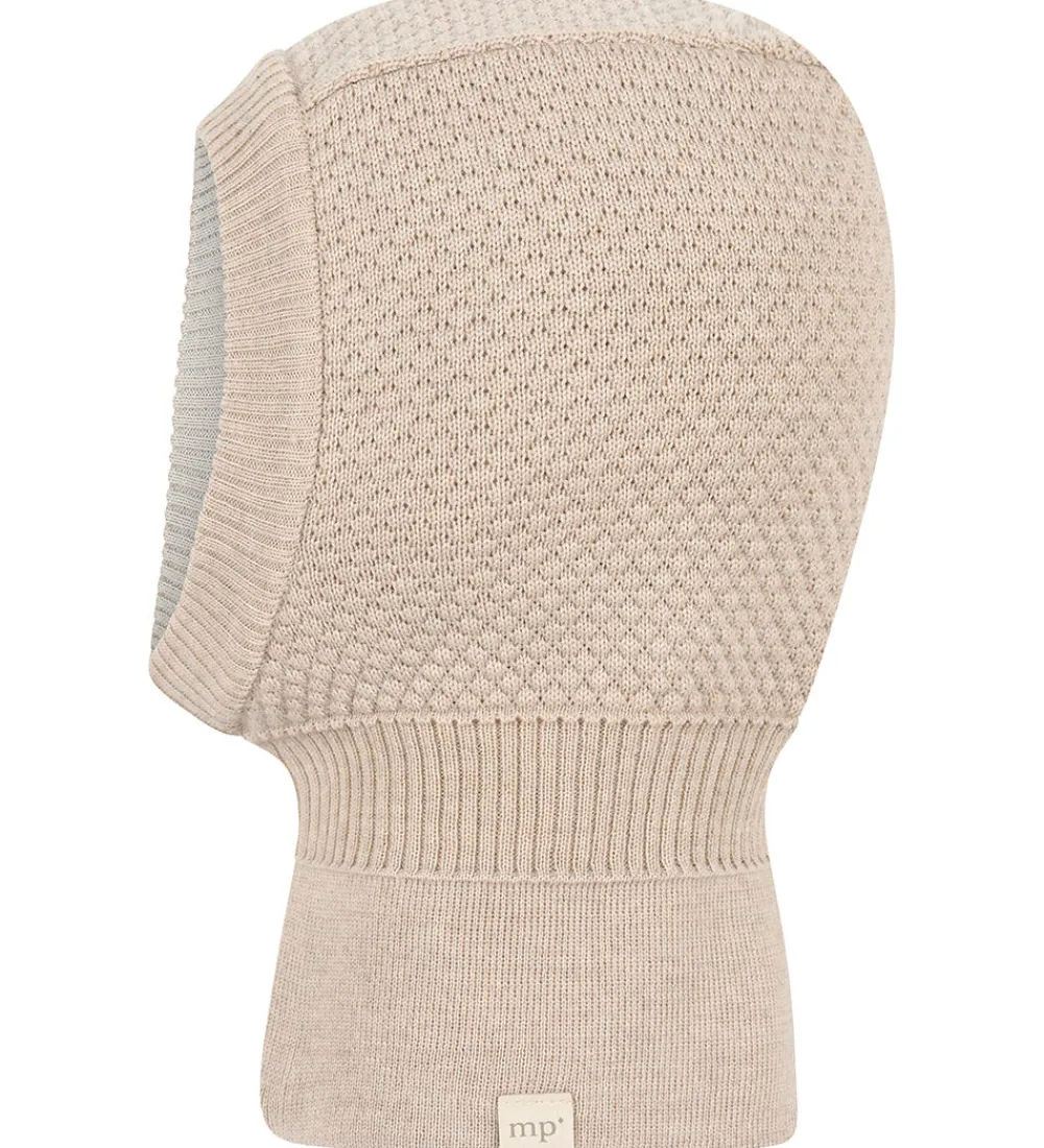 MP Elefanthuer*Elefanthue - 2-lags - Uld/Bomuld - Oslo - Beige Melange