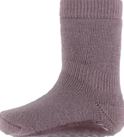 MP Strømper*Strøer m. Antiskrid - Uld - Dark Purple Dove
