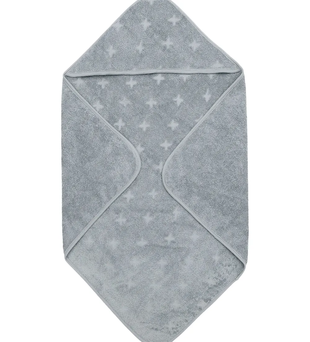 Babyhåndklæde- Og Poncho|Håndklæder-Müsli Babyhåndklæde - 70x70 - Jasmin Blue