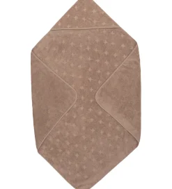 Müsli Babyhåndklæde- Og Poncho|Håndklæder*Babyhåndklæde - 100x100 - Walnut
