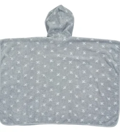 Babyhåndklæde- Og Poncho|Håndklæder-Müsli Badeponcho - Jasmin Blue