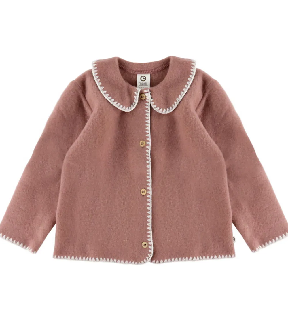 Müsli Cardigans|Basis*Cardigan - Uldfleece - Daydream