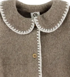 Basis-Müsli Køredragt - Uldfleece - Brown Melange