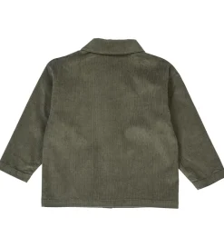 Skjorter-Müsli Skjorte - Fløjl - Deep Green