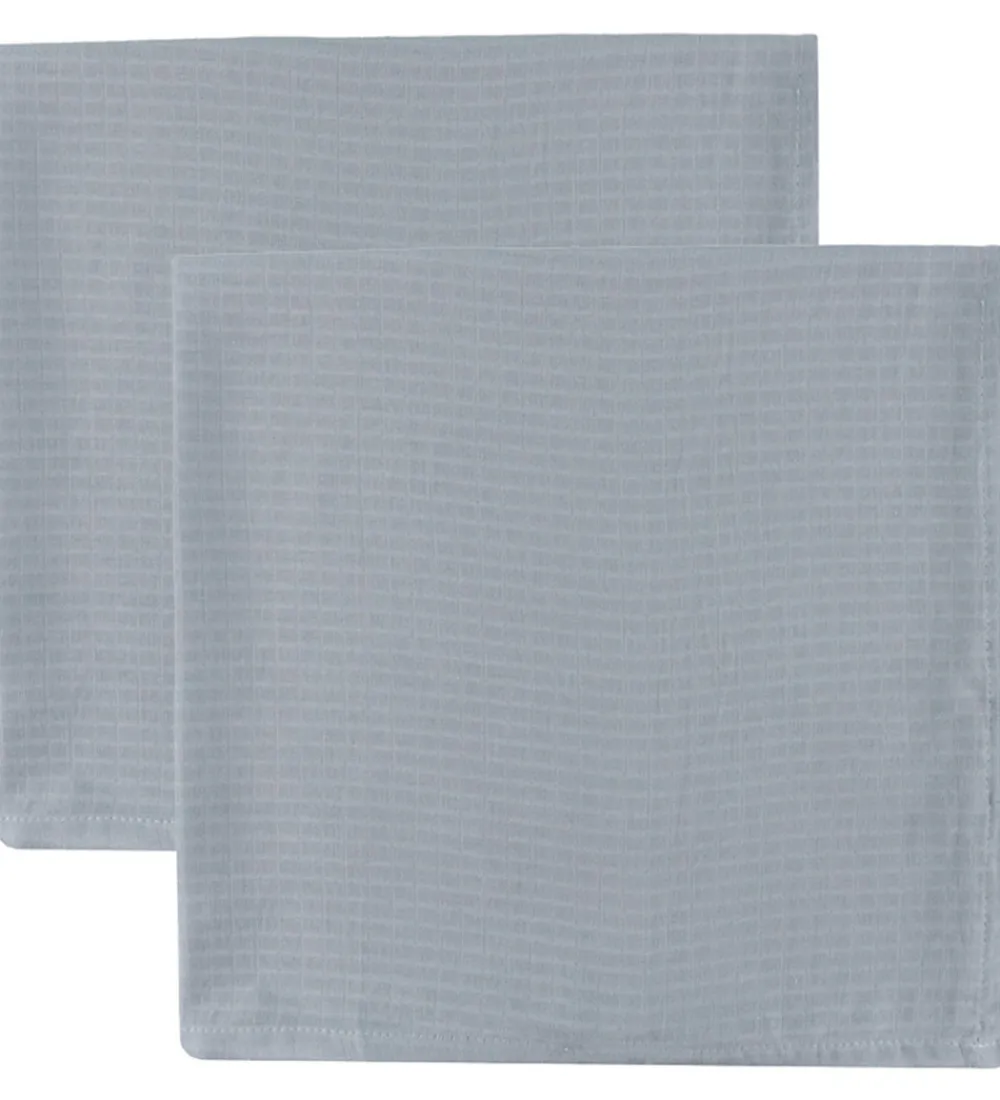 Stofbleer|Pusletid-Müsli Stofbleer - 2-pak - 75x75 - Jasmin blue