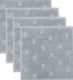 Müsli Vaskeklude|Pleje- Og Toiletartikler*Vaskeklude - 4-pak - Jasmin Blue
