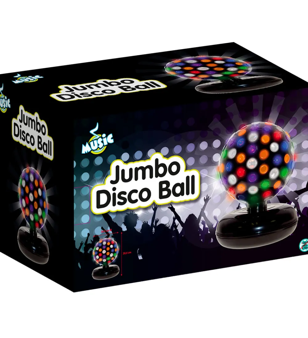 Music Fritstående Lamper|Lamper*Diskokugle - Jumbo - 26,5 cm