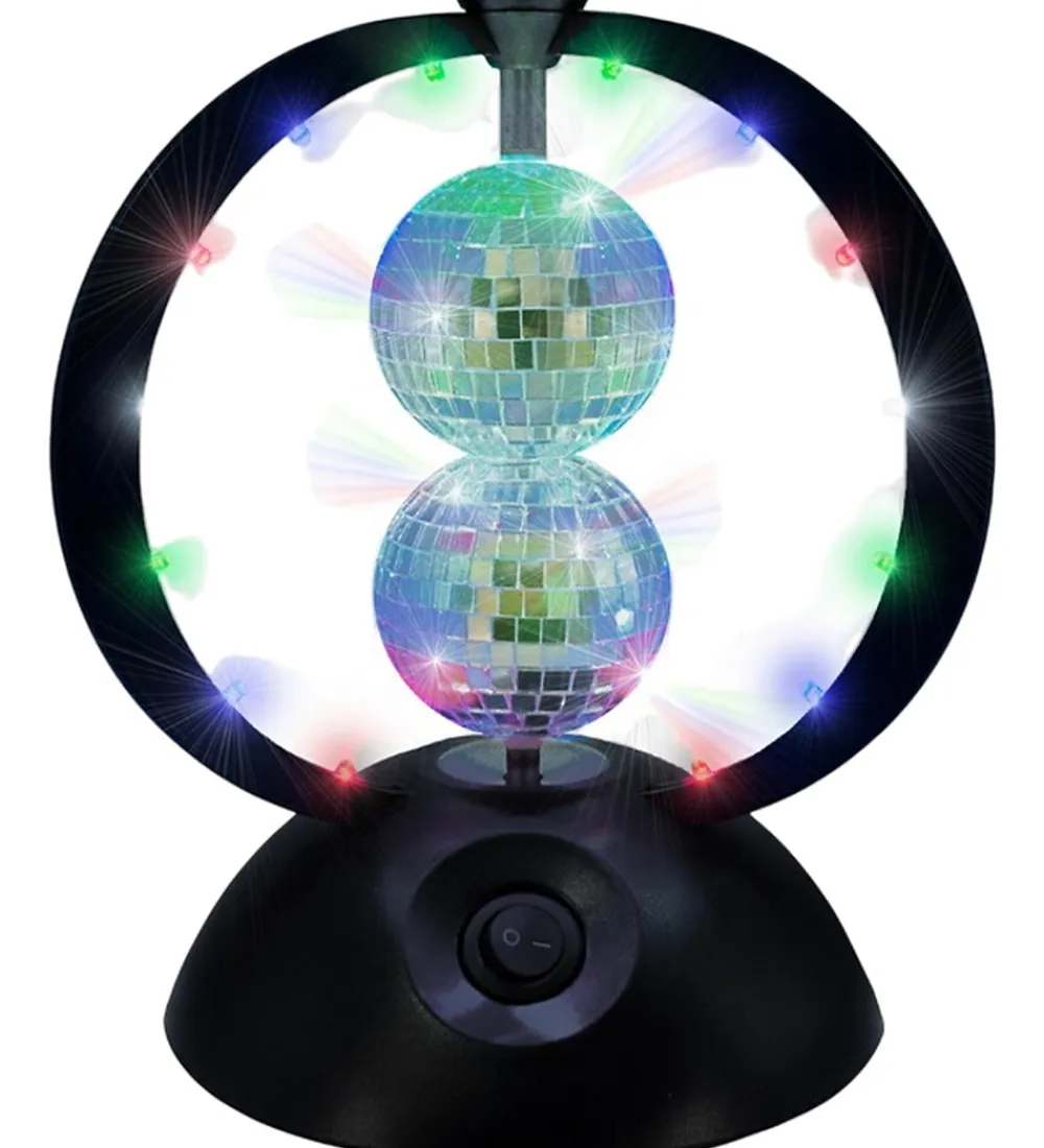 Music Lamper|Fritstående Lamper*Diskokugle - Rotating Double Mirror Balls