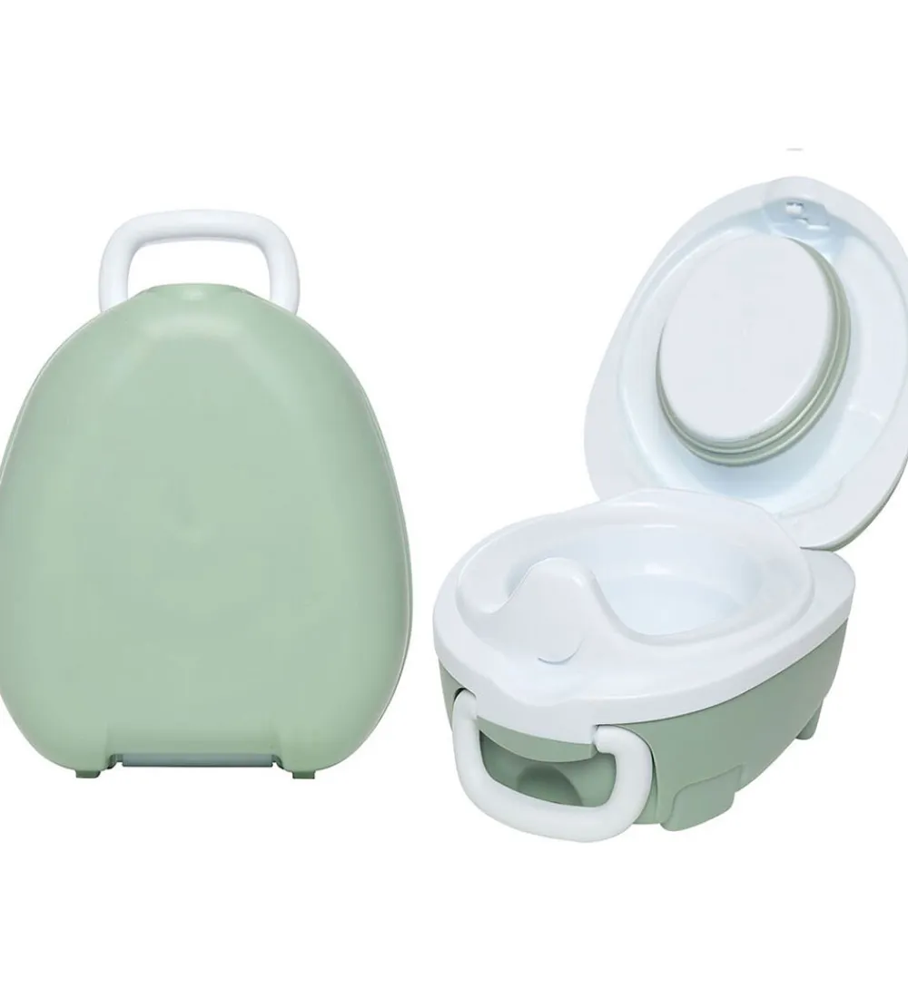 My Carry Potty Potter Og Toilethjælp*Bærbar Potte - Pastelgrøn