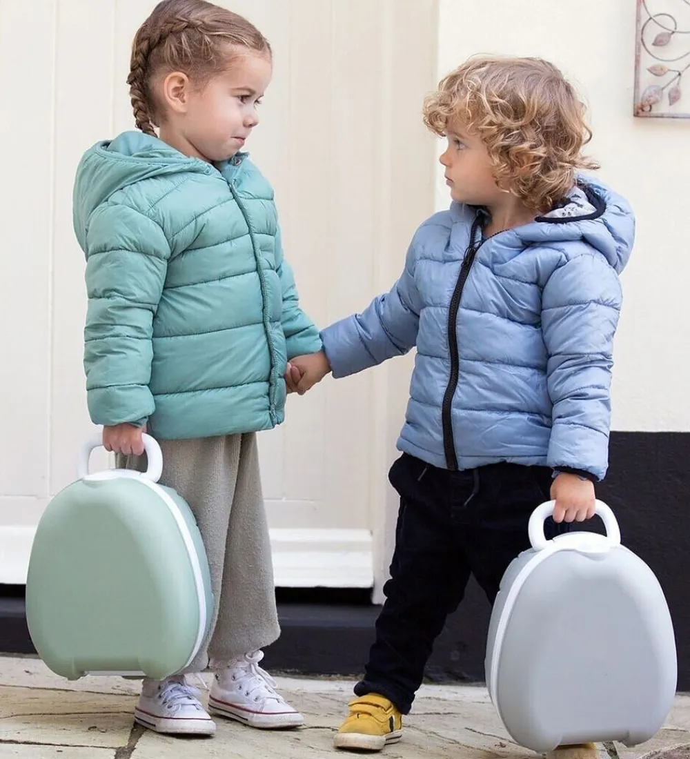 Potter Og Toilethjælp-My Carry Potty Bærbar Potte - Pastelgrå