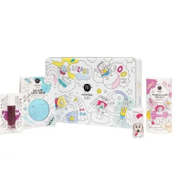 Bath Bombs-Nailmatic Badesæt - Box m. Badebombe, Neglelak, Lipgloss, Badesa