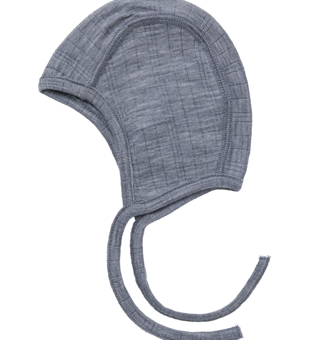Babyhjelme-Name It Babyhjelm - Uld - NbmWang - Folkstone Gray
