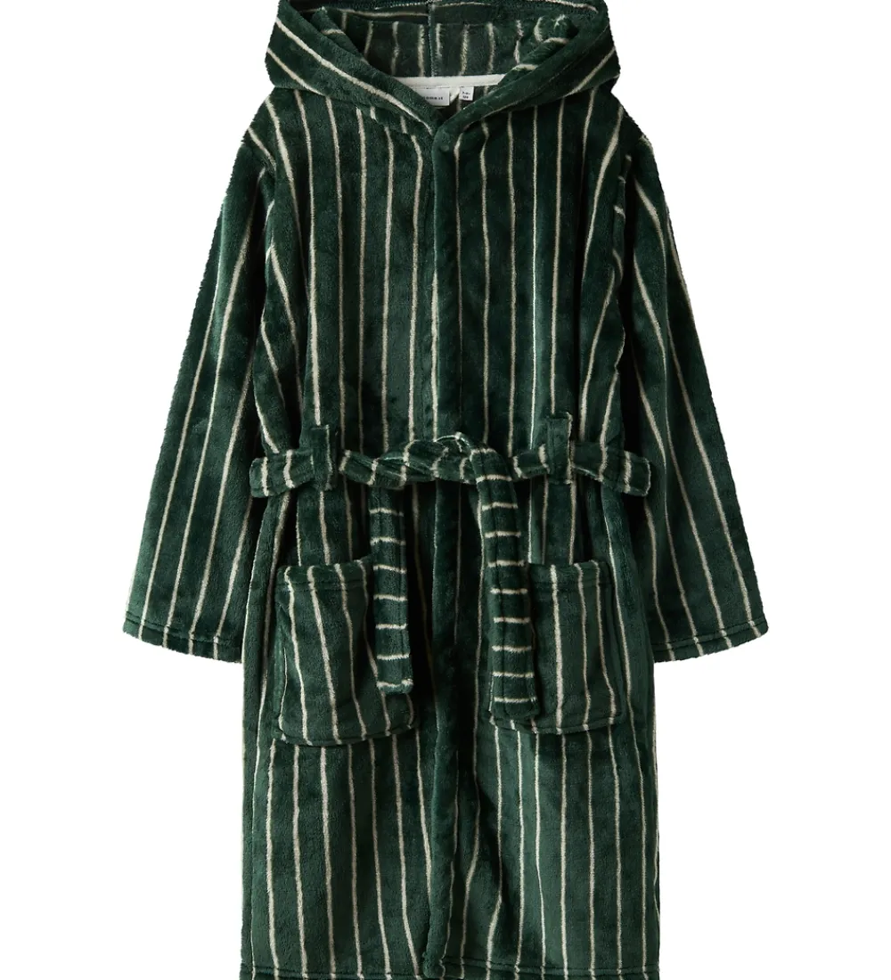 Name It Badekåber*Badekåbe - Velour - NmmRacer - Bistro Green