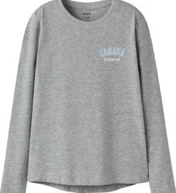 Bluser-Name It Bluse - NkfVix - Grey Melange/Canada