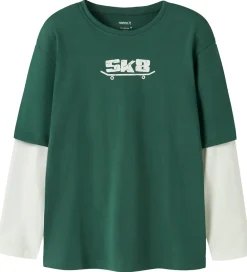 Bluser-Name It Bluse - NkmVarto - Bistro Green/Skate8