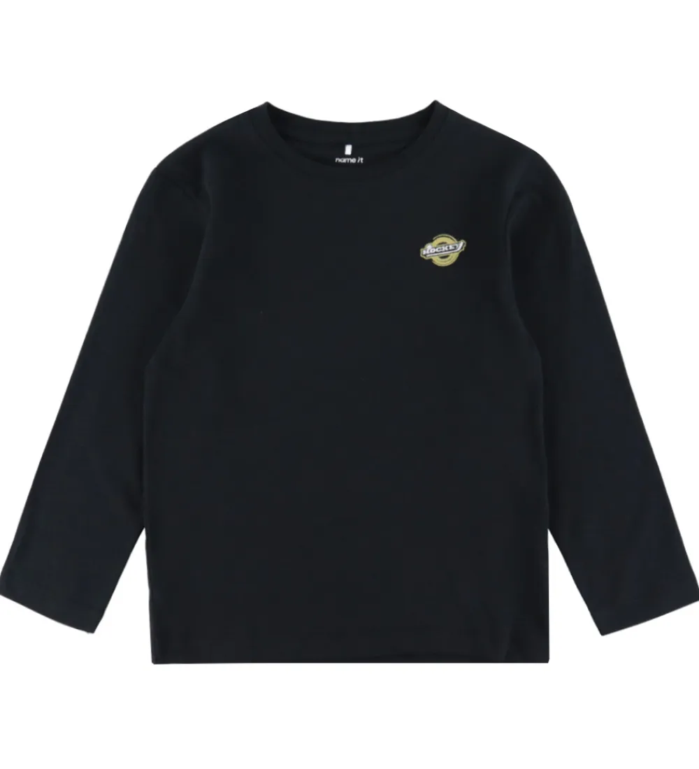 Bluser-Name It Bluse - NkmVimpel - Black/Hockey