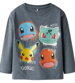 Bluser-Name It Bluse - Pokémon - NmmNor - Flint Stone