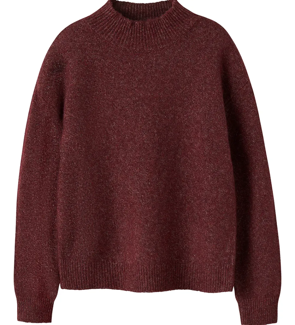 Name It Bluser*Bluse - Strik - NkfVemmie - Burgundy