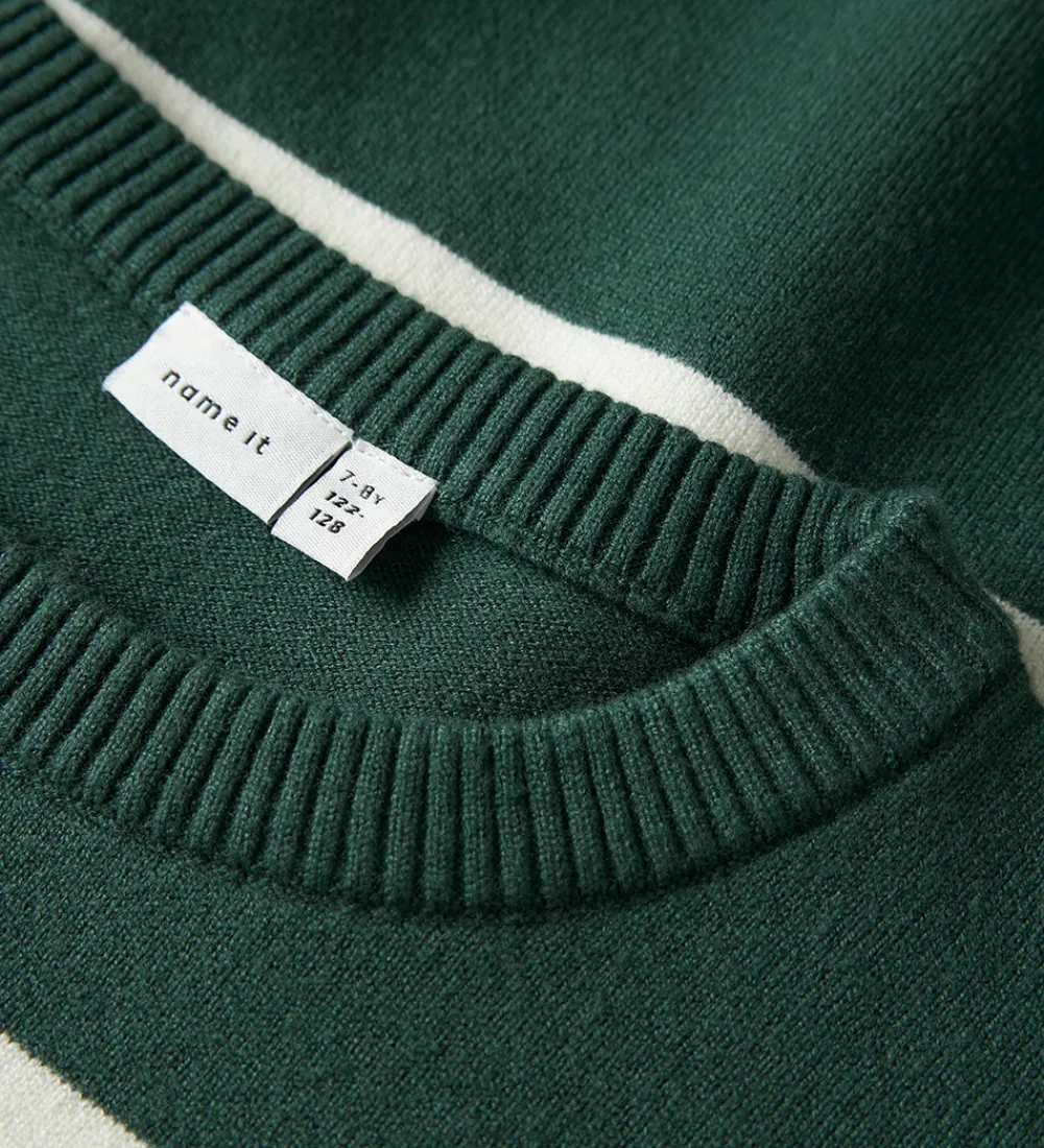 Name It Bluser*Bluse - Strik - NkmSage - Bistro Green