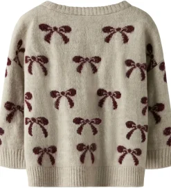 Sweatshirts|Juletøj-Name It Bluse - Strik - NmfSenya - Cement