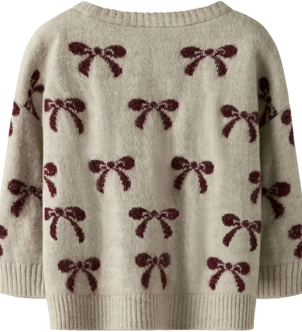 Sweatshirts|Juletøj-Name It Bluse - Strik - NmfSenya - Cement
