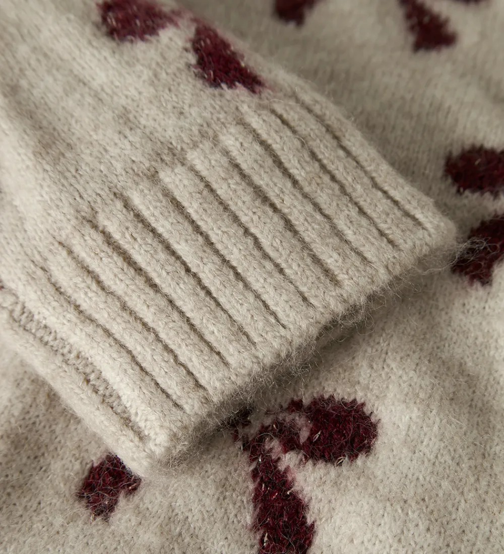 Sweatshirts|Juletøj-Name It Bluse - Strik - NmfSenya - Cement
