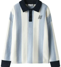 Name It Bluser*Bluse - Strik - Viskoseblanding - NkmSima - Kentucky Blu