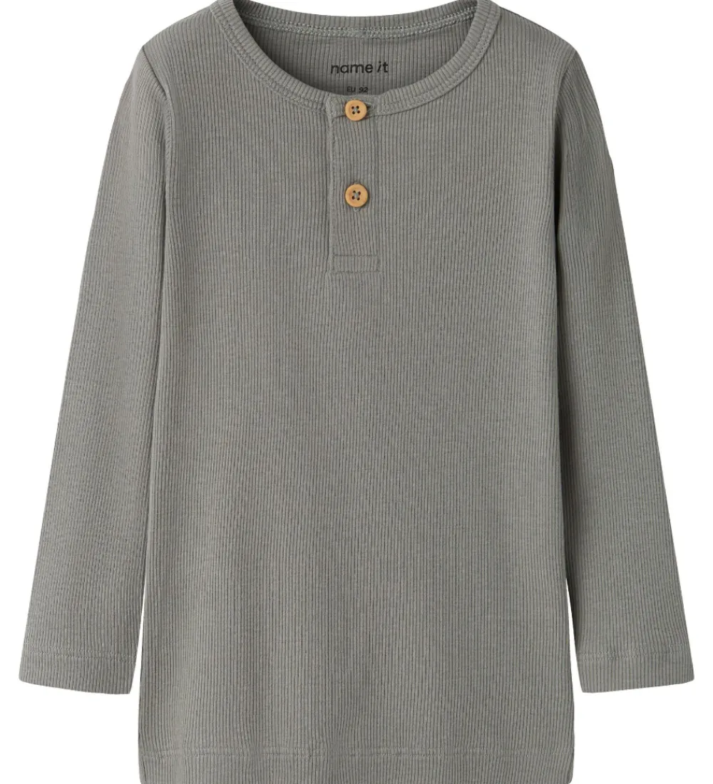 Name It Bluser|Drengetøj*Bluser - Rib - NbmKab - Shadow