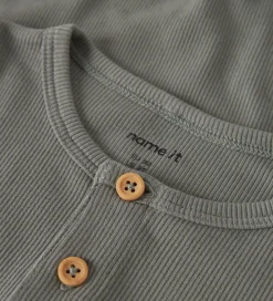 Name It Bluser|Drengetøj*Bluser - Rib - NbmKab - Shadow