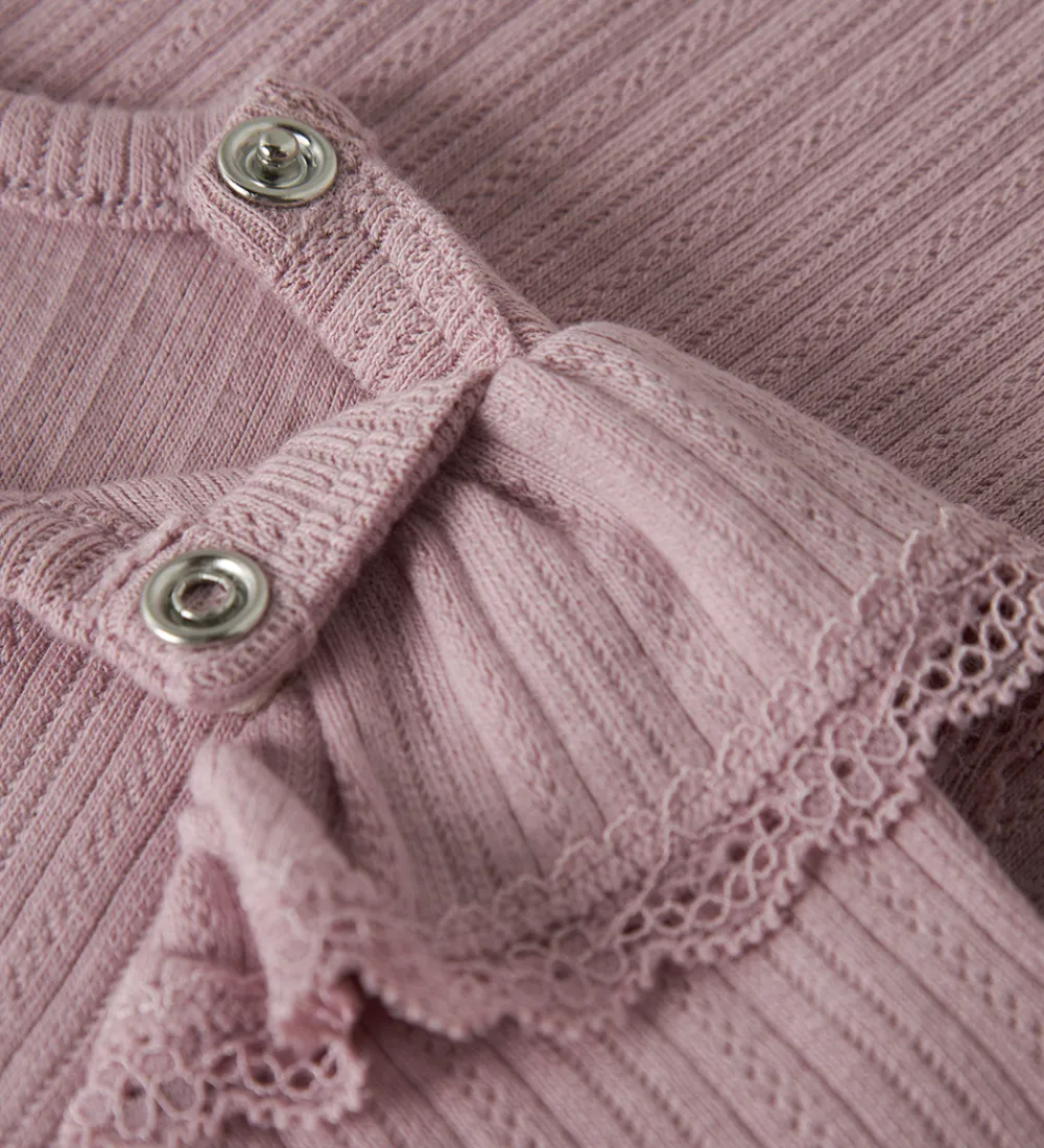 Bodyer-Name It Body l/æ - NbfSiva - Keepsake Lilac m. Hulmønster